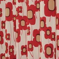 ユニベール 遮光カーテン LMソラーナ 幅1000×高さ1780mm レッド 4548654683492  1セット（厚地カーテン2枚）（直送品）