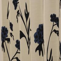 ユニベール 遮光カーテン LMダスク 幅1000×高さ1350mm ネイビー 4548654683393  1セット（厚地カーテン2枚）（直送品）