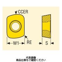 フライス 金型用 LPHT060310TRーM06:MP3000 LPHT060310TR-M06MP3000 1セット(10個)（直送品）