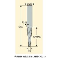 Seco Tools JABRO VHMテーパ/ボールノーズ HK010-060-MEGA 1セット（2個）（直送品）