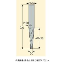 Seco Tools JABRO VHMテーパ/ボールノーズ HKM020-010-MEGA（直送品）