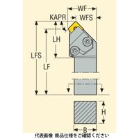 Seco Tools ジェットストリーム用ホルダー PSSNR2525M12JETL 1セット（2個）（直送品）