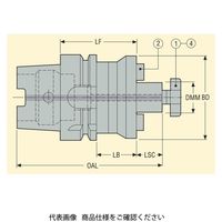 Seco Tools ホルダ HSK E93045524060 1セット（2個）（直送品）