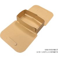 3WAYテイクアウトボックスクラフト 2008024 1包：200枚 伊藤景パック産業（直送品）