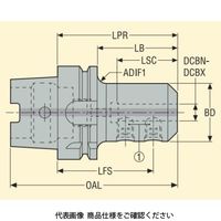 Seco Tools ホルダ HSK E930658425100 1セット（2個）（直送品）