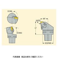 Seco Tools 旋削 キャプト C5-PCLNR-35060-12JETL（直送品）