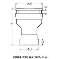 未来工業 通気スイスイ ソケットタイプ VVD-40S 1個（直送品）