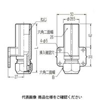 未来工業 座付胴長ストレート MSZL-10A-15T 1個（直送品）
