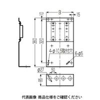 未来工業 ヘッダーパネル（50mmピッチ用） シングル MGSHP-5S 1個（直送品）