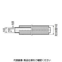 未来工業 ミラペックス・被覆(被覆架橋ポリエチレン管) 発泡被覆5mm厚 給湯用 PEX-13PFP5 1巻(50m)（直送品）