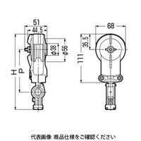 未来工業 メッセンジャーワイヤー用 CK-13ZZ 1個（直送品）