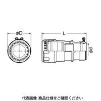 未来工業 コンビネーションカップリング FEGL-40B 1個（直送品）