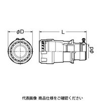 未来工業 コンビネーションカップリング FEGN-40DB 1個（直送品）