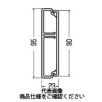 未来工業 巾木ダクト(プラスチック製) PHD-95T 1個（直送品）