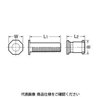 未来工業 ロングコネクタ MFKL-82L 1個（直送品）