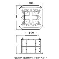 未来工業 ミライハンドホール(樹脂製) MH-9060 1個（直送品）