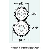 未来工業 エアコンチューブ(冷・暖兼用のエアコン配管用被覆銅管) BWGタイプ BWG-2024 1個（直送品）