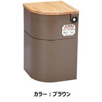 シコク EV椅子非常用備蓄品Bセット付レザー ブラウン 24-7397-0202（直送品）