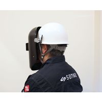 日本光器製作所 溶接面 610型 開閉窓 106-0512（直送品）