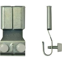 日本光器製作所 ヘルメット取付受金具 N2型アダプター(左右1組) 007-9010 1組