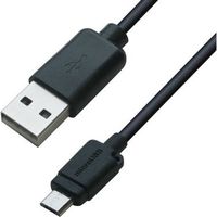 カシムラ USB充電&同期ケーブルmicroUSB 1.2m 1.8A BK AJ-466 1個