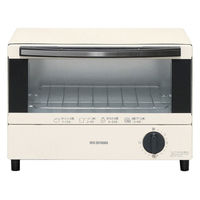 アイリスオーヤマ オーブントースター 幅31×奥行23.5×高さ22cm トースト2枚焼き ホワイト EOT-011-W １台