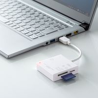 サンワサプライ USB3.1 マルチカードリーダー ADR-3ML39W 1個（直送品）
