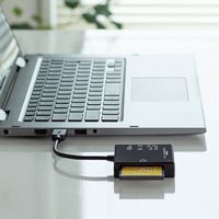 サンワサプライ USB3.1 マルチカードリーダー ADR-3ML39BK 1個（直送品）