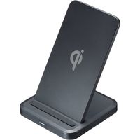 サンワサプライ ワイヤレス充電スタンド(5W) WLC-STN17BK 1個