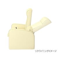 高田ベッド製作所 リクライチェアー 白 TB-787-01 1個 7-5263-01（直送品）