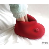ヘルメット潜水 やわらか湯たんぽ 2L レッド HY-617 1個 7-6248-01（直送品）