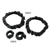 アズワン 車椅子車輪カバー(ノンスリップ&防水) 前輪用 7-5379-01 1袋(2枚)（直送品）