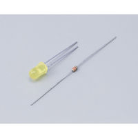 朝日電器 LED 5MM 黄 HK-LED5H(Y) 1個
