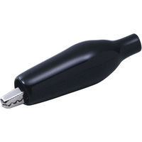 朝日電器 シールドクリップS黒 HK-SK01H(BK) 1個