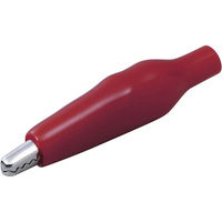 朝日電器 シールドクリップM赤 HK-SK02H(R) 1個