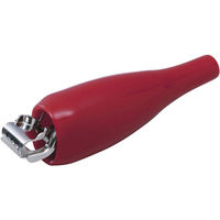朝日電器 バッテリークリップ赤 HK-BK01H(R) 1個