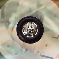 朝日電器 タイヤ25mm2個入 HK-M25H 1個