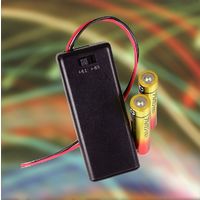 朝日電器 SW付カバー付電池ボックス4X2 UM-SC42NH 1個