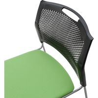 藤沢工業 TOKIO NSB・NSWシリーズ スタッキングチェア NSB-T10 ライトグリーン 1セット（4脚入）（取寄品）