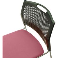 藤沢工業 TOKIO NSB・NSWシリーズ スタッキングチェア NSB-T10 ピンクローズ 1セット（4脚入）（取寄品）