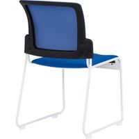 藤沢工業 TOKIO MCRシリーズ スタッキングチェア MCR-2 ブルー 1セット（4脚入）（取寄品）