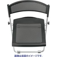 藤沢工業 TOKIO NFAシリーズ 折畳チェア NFAN-700 ブラック 1セット（5脚入）（取寄品）