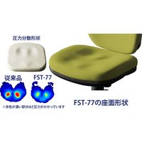 藤沢工業 TOKIO FSTシリーズ オフィスチェア FST-77 モスグリーン 1脚（取寄品）