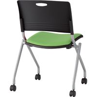 藤沢工業 TOKIO FNCシリーズ ミーティングチェア FNC-K5 ライトグリーン 1セット（4脚入）（取寄品）