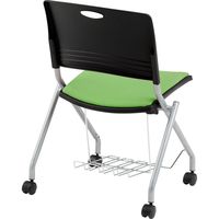 藤沢工業 TOKIO FNCシリーズ ミーティングチェア FNC-K5T ライトグリーン 1セット（4脚入）（取寄品）