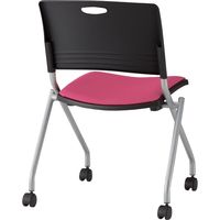 藤沢工業 TOKIO FNCシリーズ ミーティングチェア FNC-K5 ピンクローズ 1セット（4脚入）（取寄品）