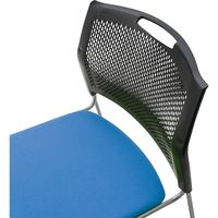 藤沢工業 TOKIO NSB・NSWシリーズ スタッキングチェア NSB-T10 クリアブルー 1セット（4脚入）（取寄品）