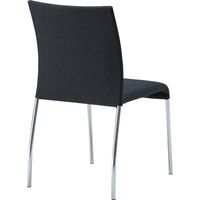 藤沢工業 TOKIO リフレッシュチェア CSL-4 ブラック 1セット（4脚入）（取寄品）