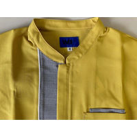 セロリー 半袖スモック（ユニセックス） イエロー 4L 64034（直送品）