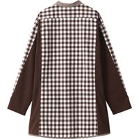 セロリー 八分袖シャツ（ユニセックス） ブラウン S 63527（直送品）